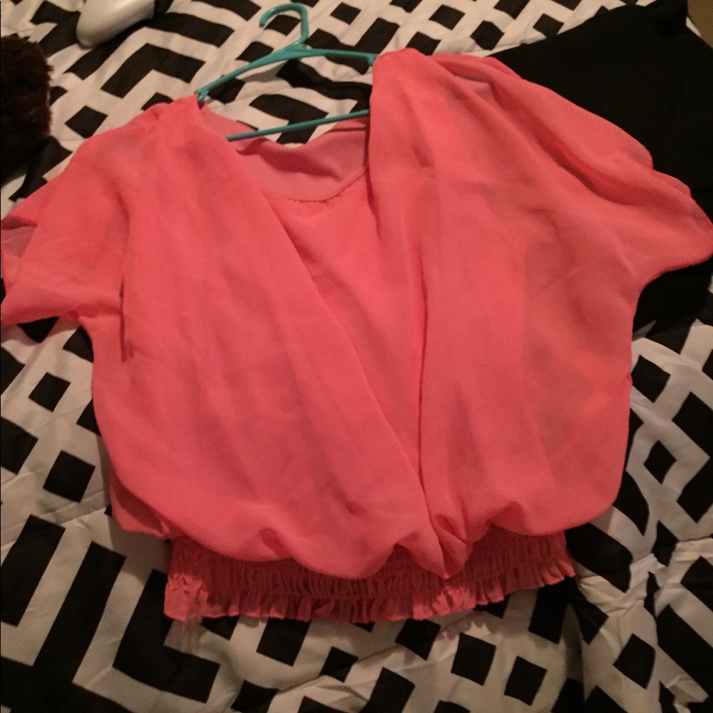 Pink shirt